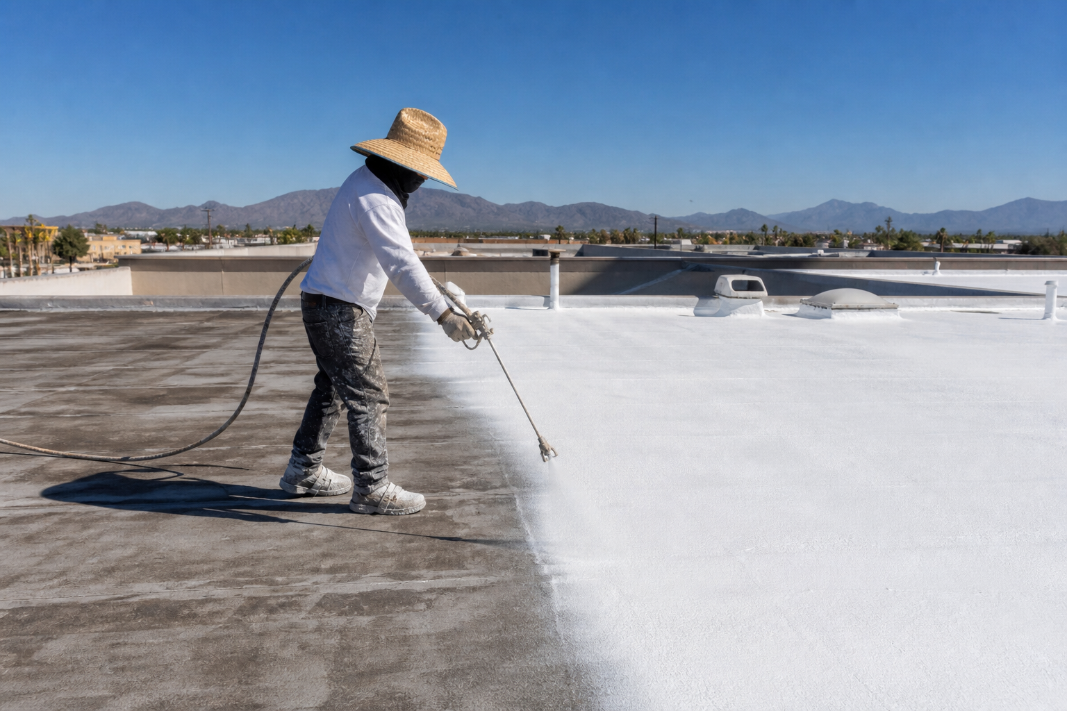 Commercial Roof Coating in Mesa, AZ — Add 10–20 Years Without Tear-Off