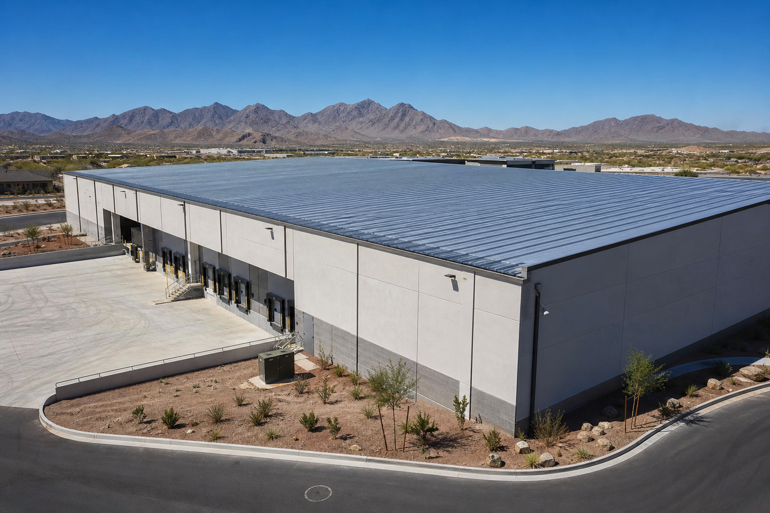 Commercial Metal Roofing in Mesa, AZ — Standing Seam & R-Panel Systems