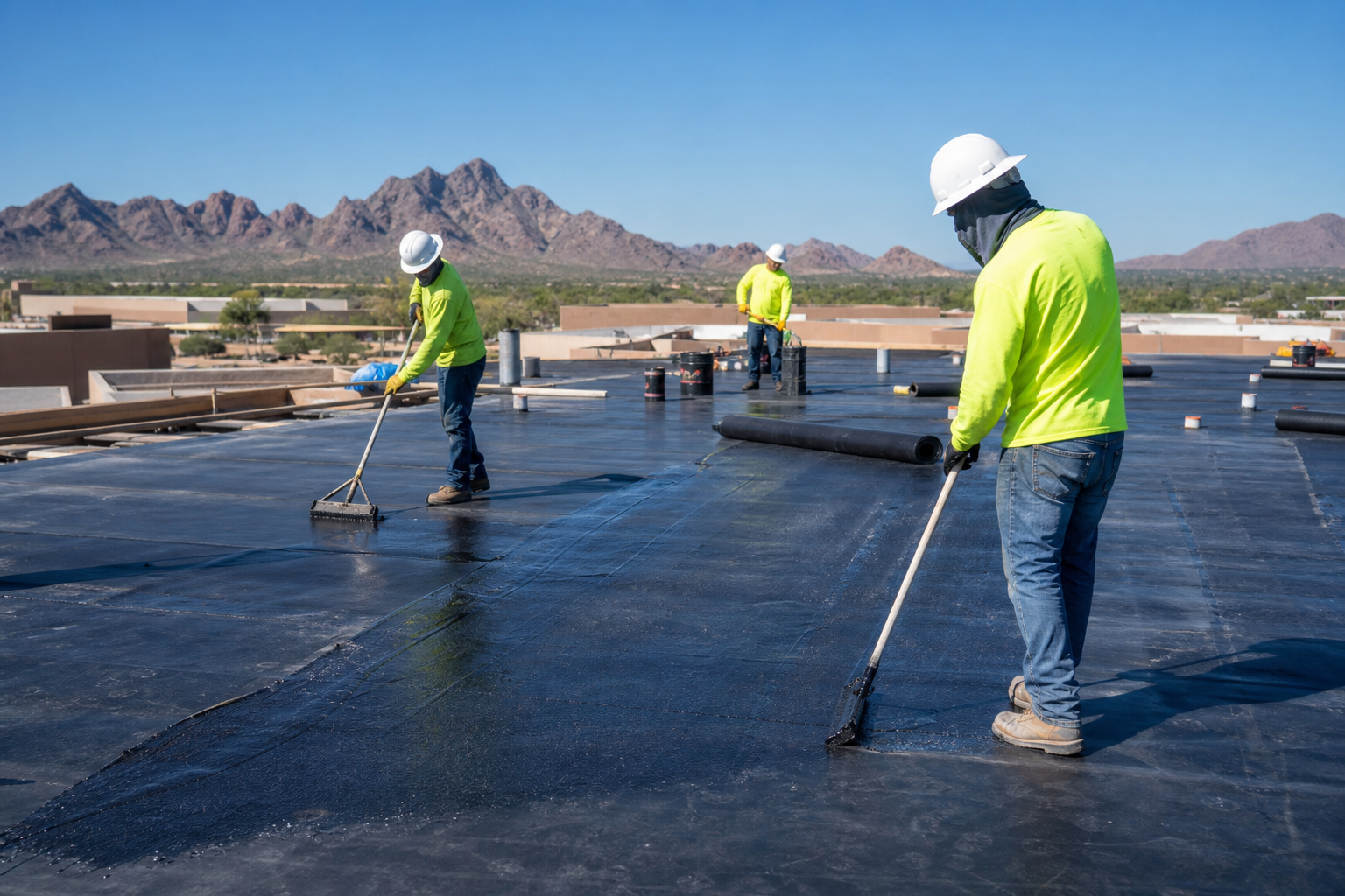 EPDM Roofing in Mesa, AZ — Commercial Rubber Membrane Specialists
